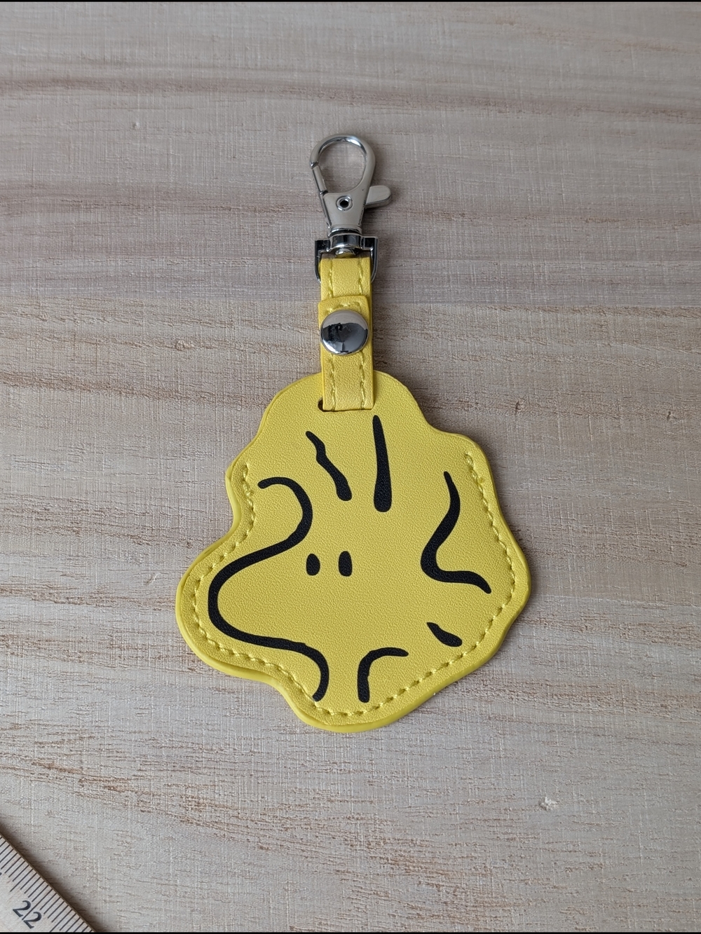 Peanuts Yellow Woodstock Keychain Charm New Without Tag NWOT